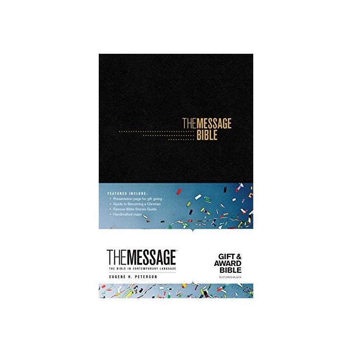THE MESSAGE BIBLE. THE BIBLE IN CONTEMPORARY LANGUAGE.